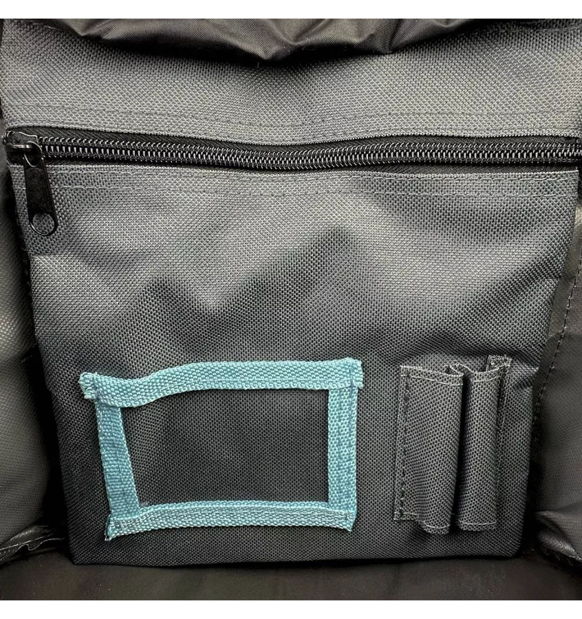 Torba na akcesoria i szczotki dla konia niebieski