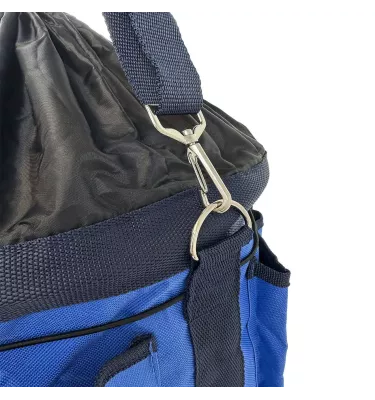 Torba na akcesoria i szczotki dla konia niebieski