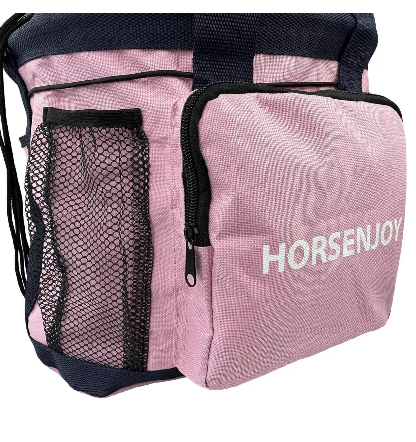 Torba na akcesoria i szczotki dla konia niebieski