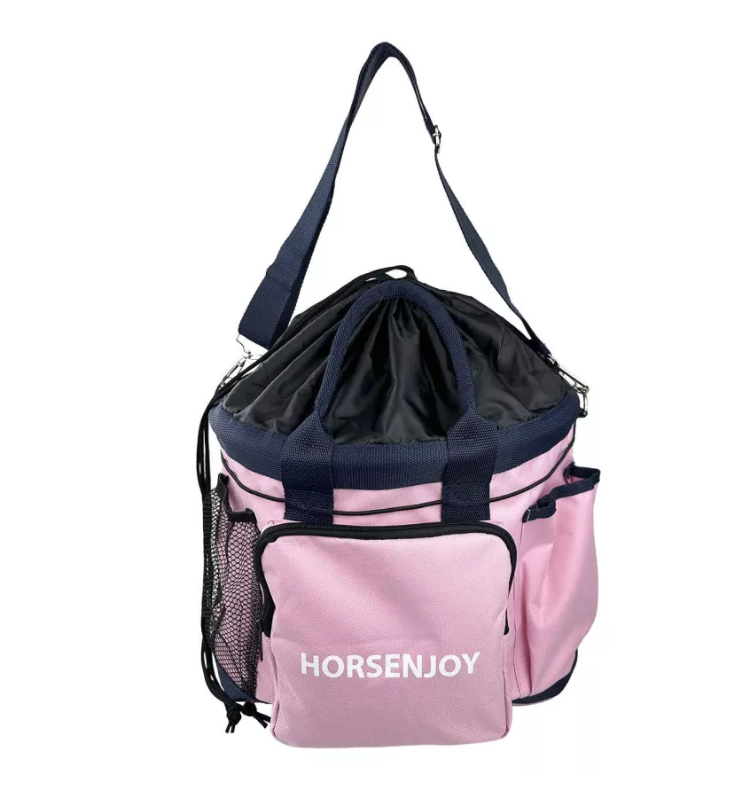 Torba na akcesoria i szczotki dla konia niebieski