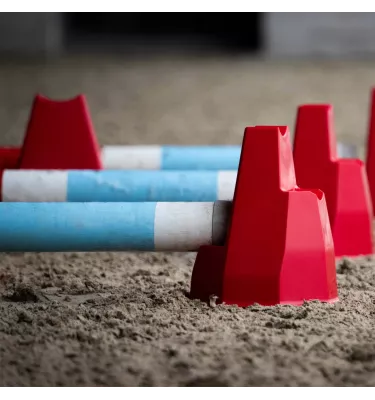 Pylonetti Stojak do przeszkód czerowny