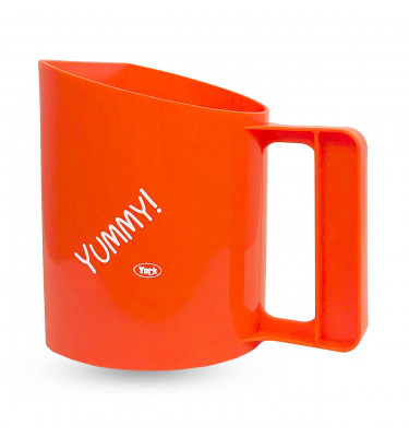 Miarka do paszy dla konia granat