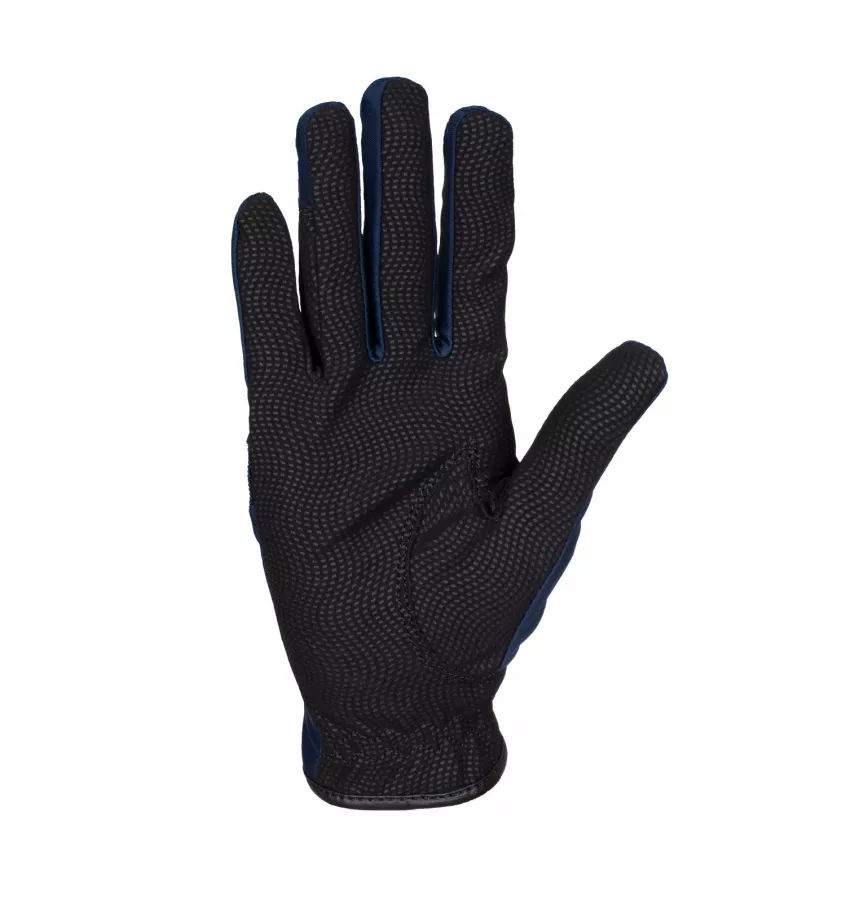 Rękawiczki jeździeckie Equestro LOGO fuksja 6