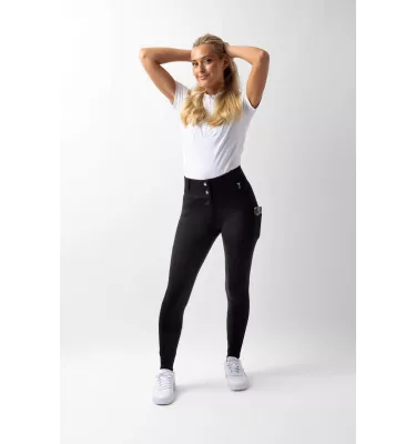 Bryczesy jeździeckie Mira czarne 34