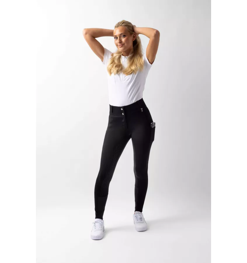 Bryczesy jeździeckie Mira czarne 34