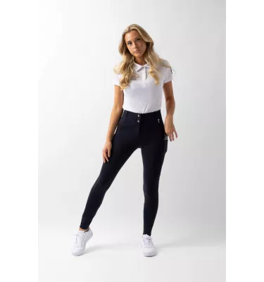 Bryczesy jeździeckie Mira czarne 34