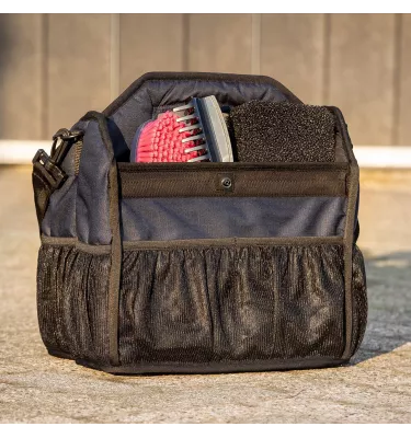 Torba na akcesoria jeździeckie Mesh granat