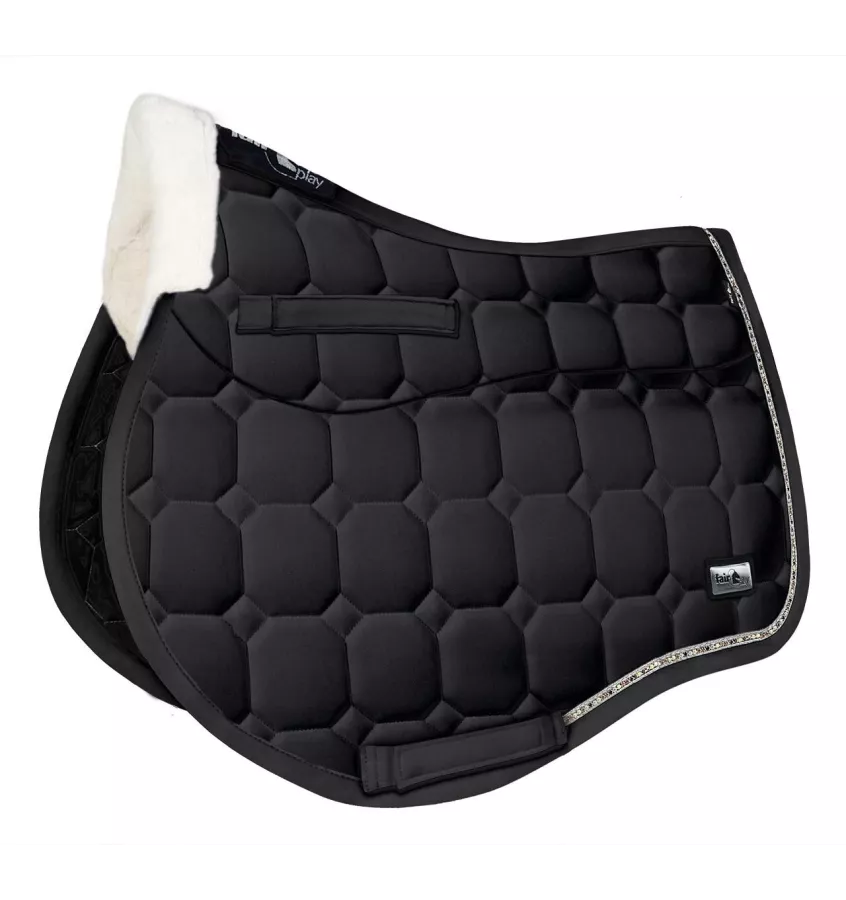 Czaprak wszechstronny Amolite wycięty czarny