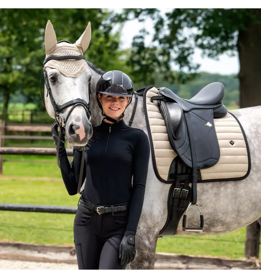 Nauszniki Salerno beż full