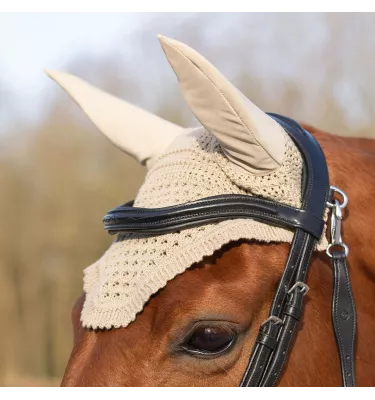 Nauszniki Salerno beż full