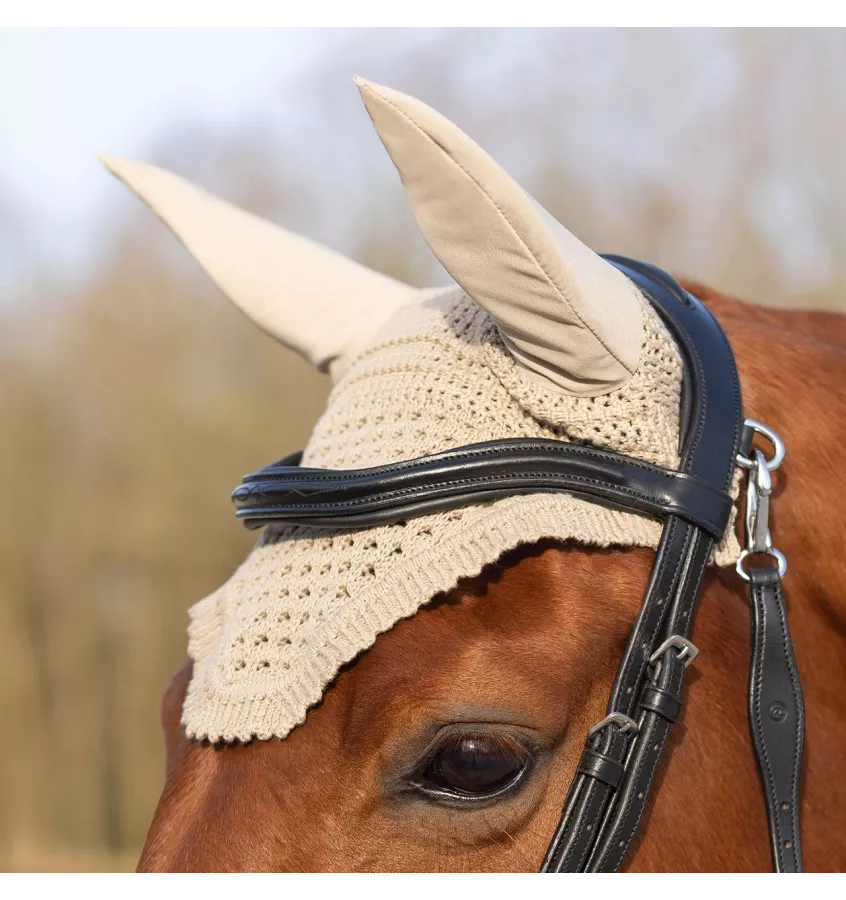 Nauszniki Salerno beż full