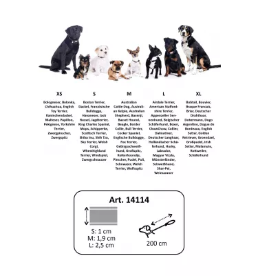 Smycz dla psa treningowa Qooper Nylon