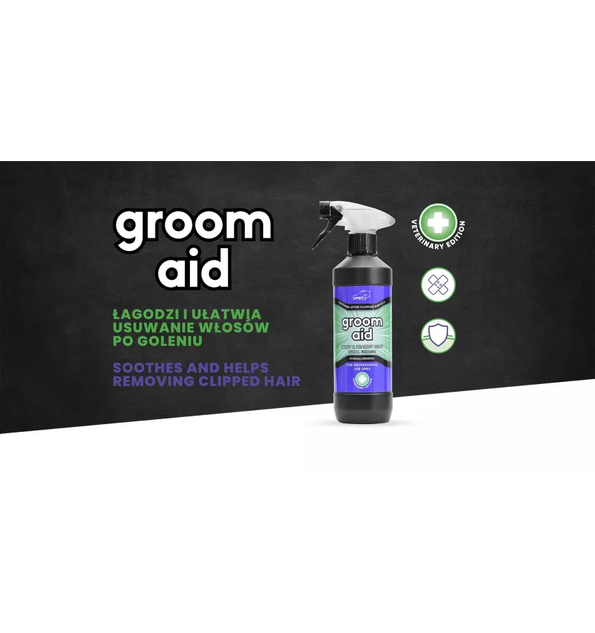 Spray łagodzący po goleniu JUMP IT Groom Aid 500ml