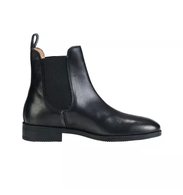 EQUESTRO Skórzane sztyblety jeździeckie czarne 36