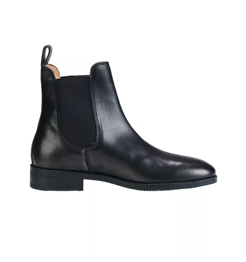 EQUESTRO Skórzane sztyblety jeździeckie czarne 36