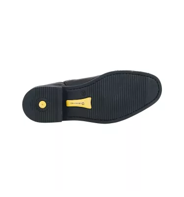 EQUESTRO Skórzane sztyblety jeździeckie czarne 36