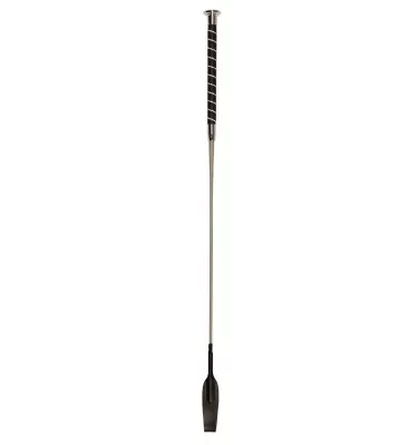 Bat skokowy z kryształkami srebrny