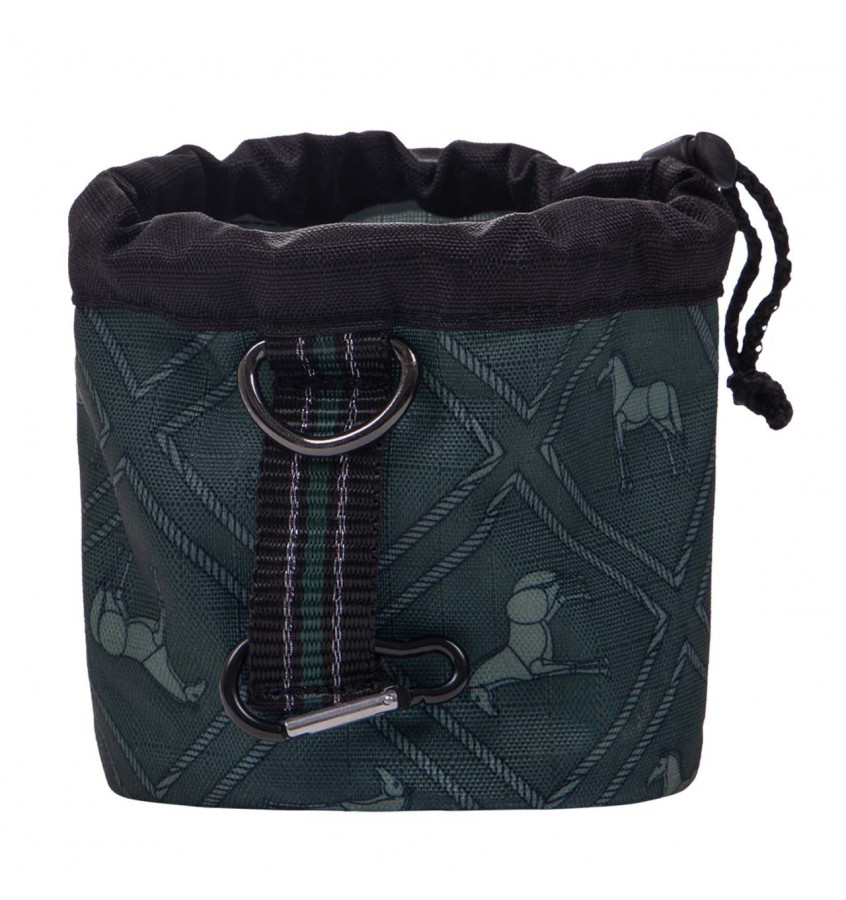 Saszetka na smakołyki emerald