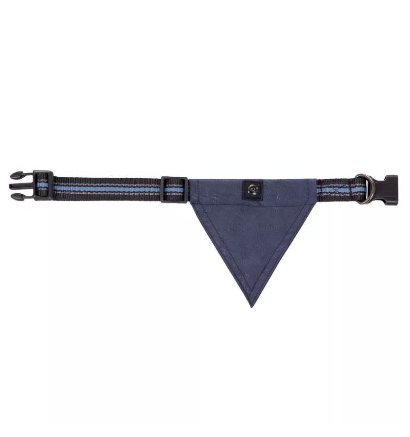 Obroża dla psa z bandamką emerald M