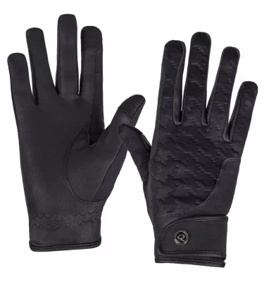 Rękawiczki jeździeckie Fayen czarne L