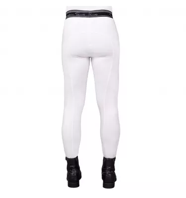 Legginsy jeździeckie Eden Competition biały 140