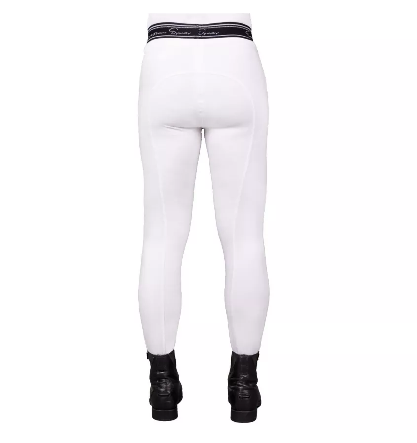 Legginsy jeździeckie Eden Competition biały 140