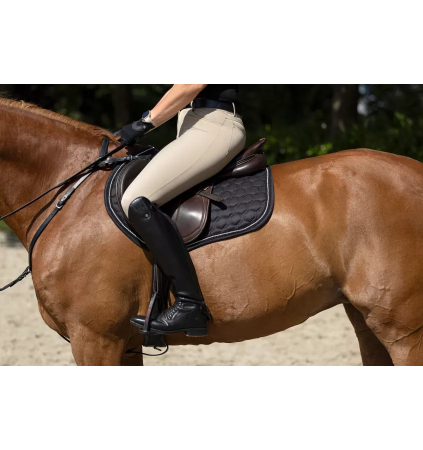 Czaprak dla konia Elisa biały full uje