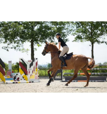 Czaprak dla konia Elisa biały full uje