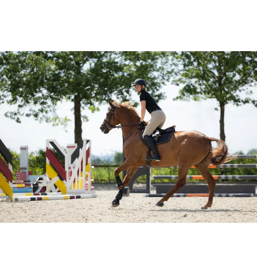 Czaprak dla konia Elisa biały full uje