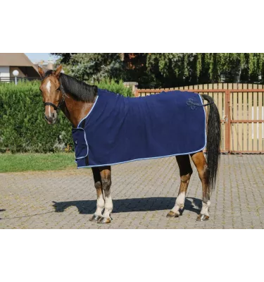 Derka polarowa prezentacyjna granat 125