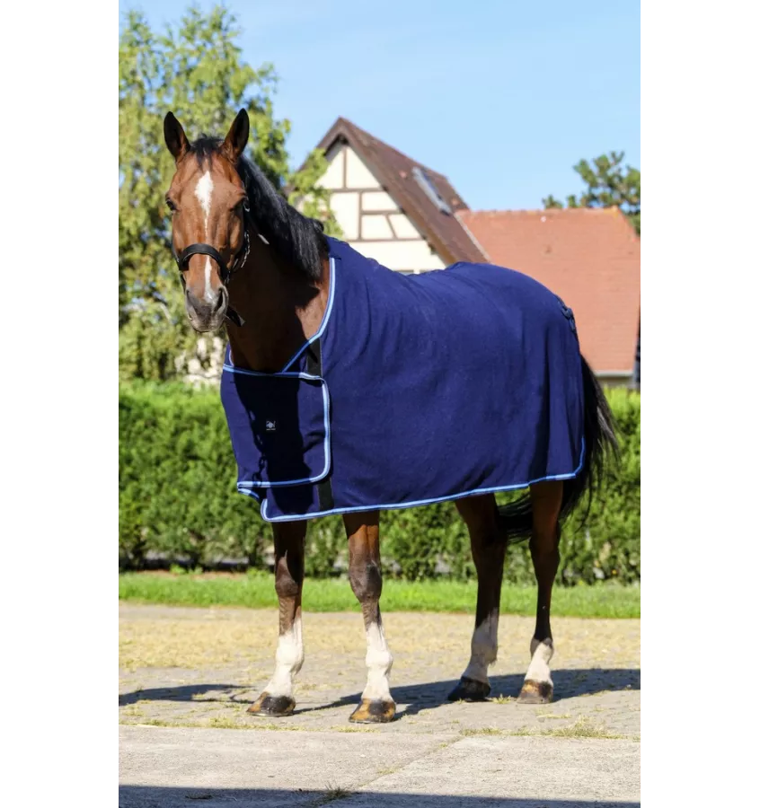 Derka polarowa prezentacyjna granat 125