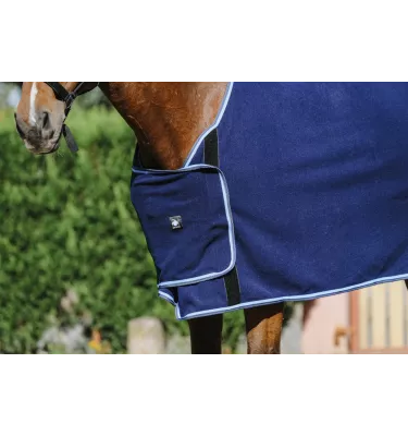 Derka polarowa prezentacyjna granat 125