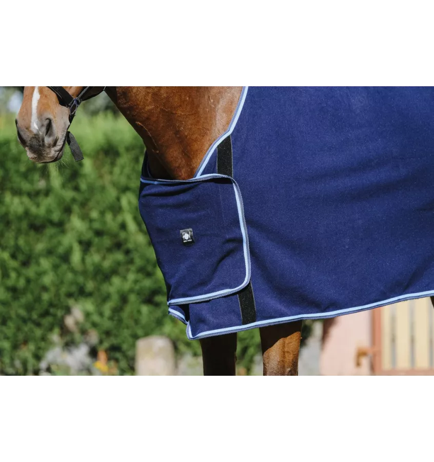 Derka polarowa prezentacyjna granat 125