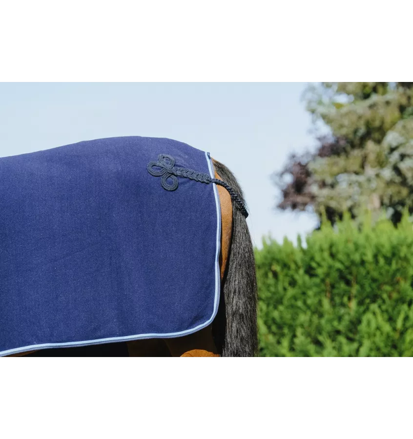 Derka polarowa prezentacyjna granat 125