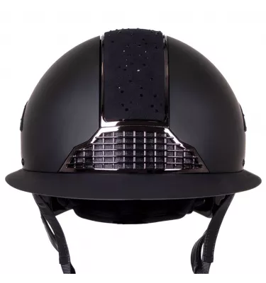 Kask jeździecki Ohioz szerokim daszkiem