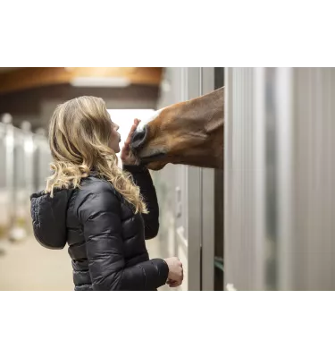 Kurtka pikowana Lena czarny L