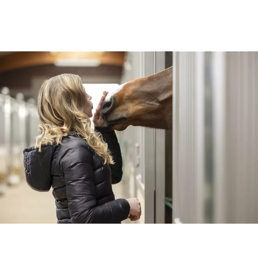 Kurtka pikowana Lena czarny L