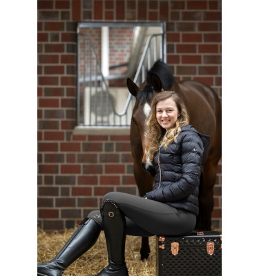 Kurtka pikowana Lena czarny L