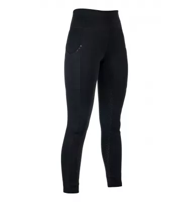 Legginsy jeździeckie Cosy II czarny 122/128