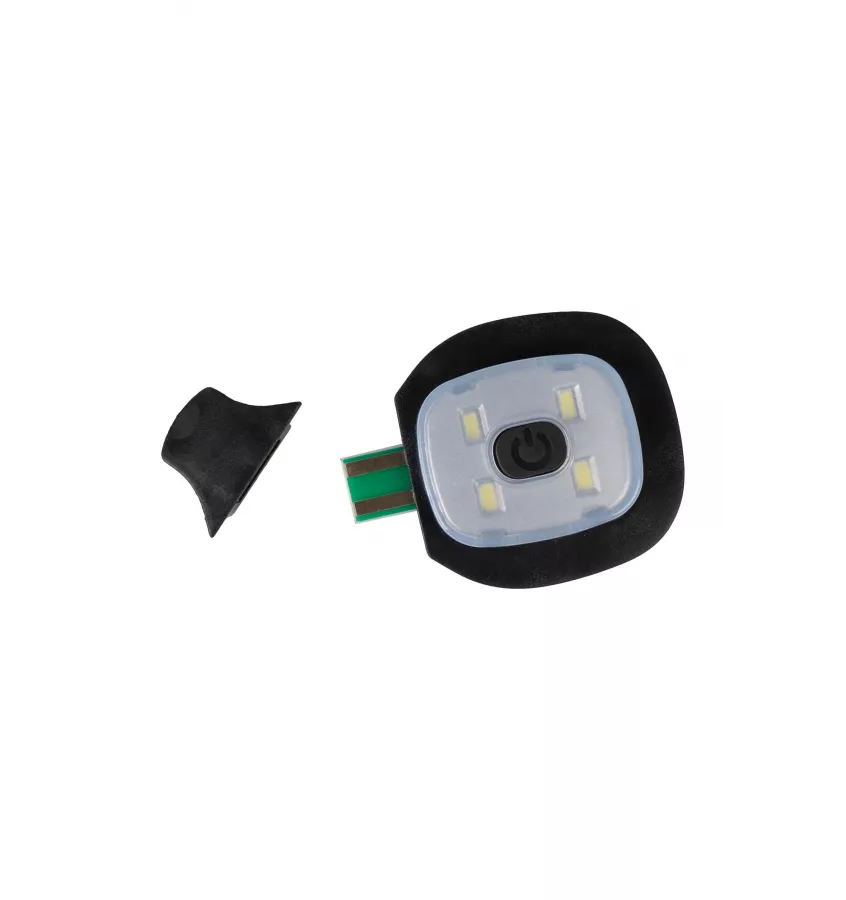 Czapka zimowa z wbudowanym światłem LED róż