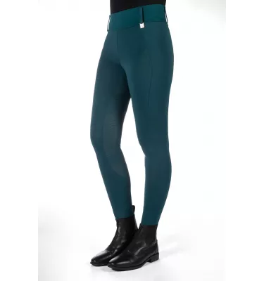 Legginsy jeździeckie ocieplane Livigno ziel 36