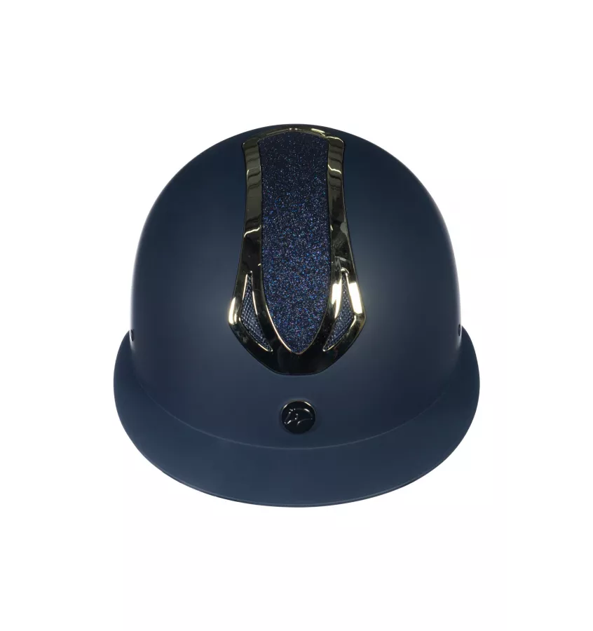 Kask jeździecki Illusion czarny/róż L