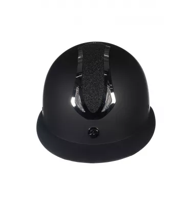 Kask jeździecki Illusion czarny/róż L