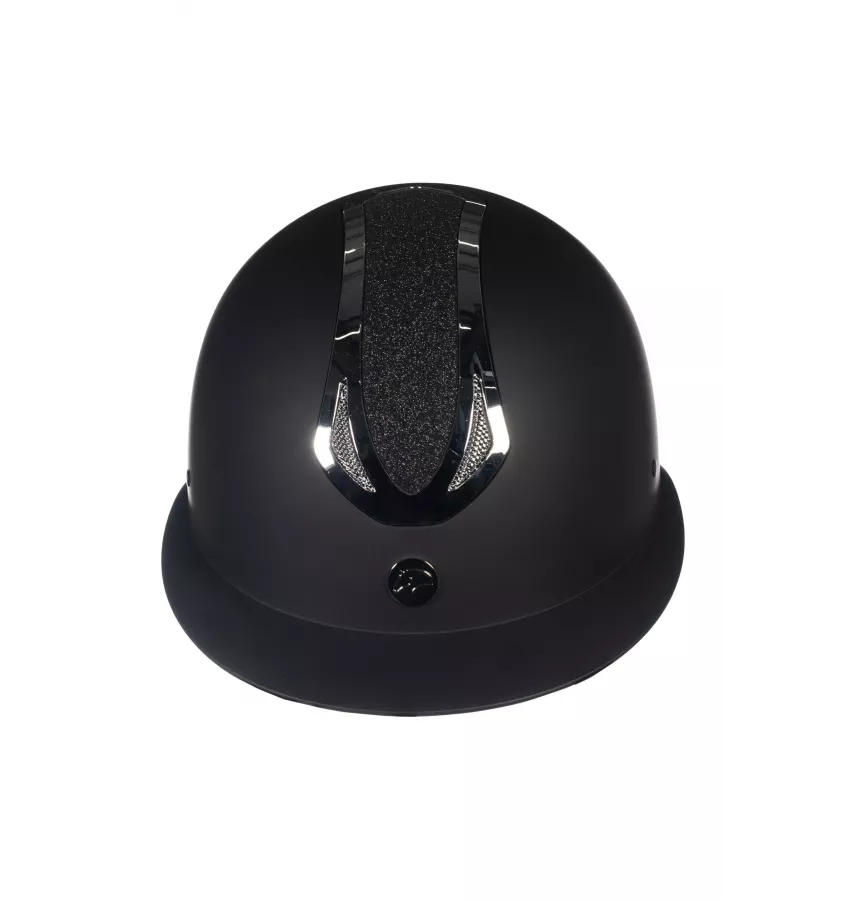 Kask jeździecki Illusion czarny/róż L