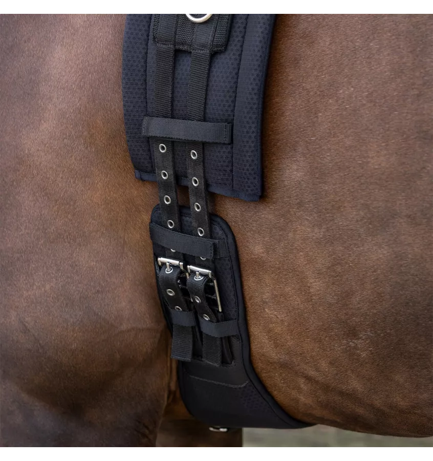 Popręg ujeżdżeniowy Air Mesh czarny 45