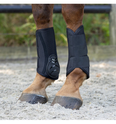 Ochraniacze dla konia AirMesh czarne L