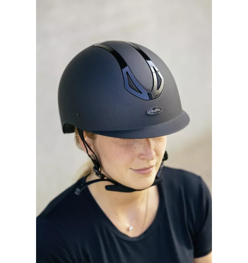 Kask jeździecki Choplin Aero czarny L