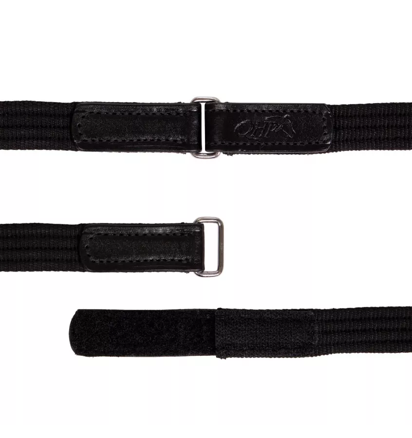 Wodze parciane brąz full