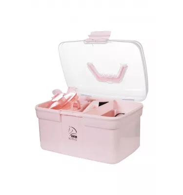 Skrzynka ze szczotkami dla dzieci błękit