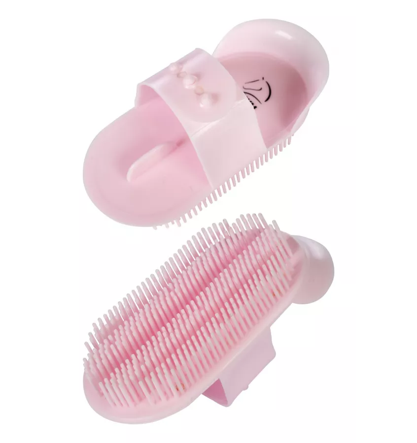 Skrzynka ze szczotkami dla dzieci błękit